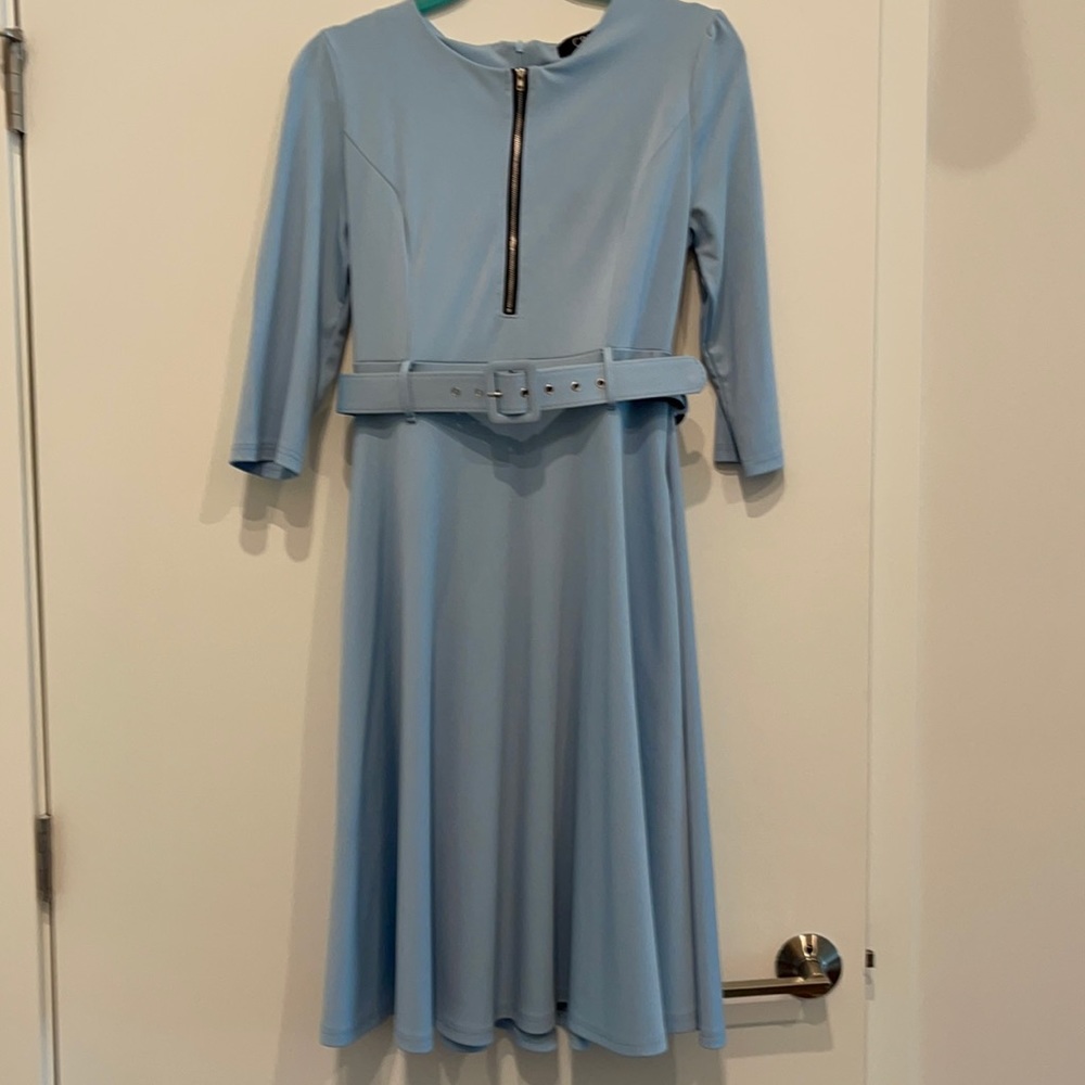 Baby blue dress #Myfav